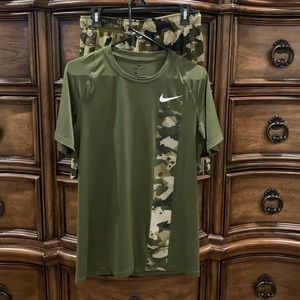 Men’s Nike Camouflage Shorts/Top